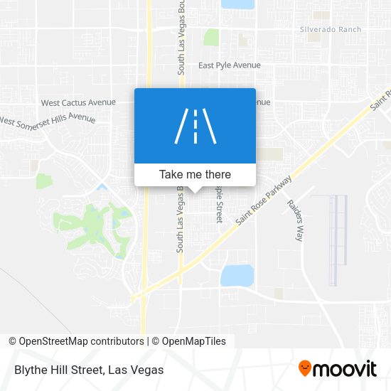Mapa de Blythe Hill Street