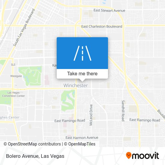 Mapa de Bolero Avenue