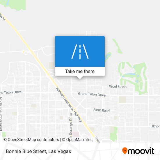 Mapa de Bonnie Blue Street