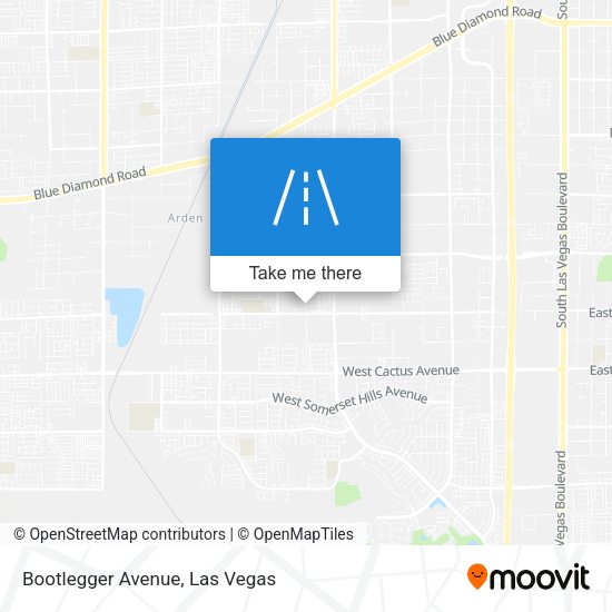 Bootlegger Avenue map