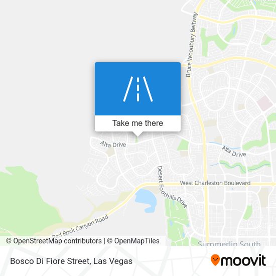 Bosco Di Fiore Street map