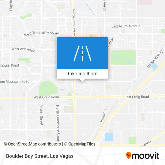 Boulder Bay Street map