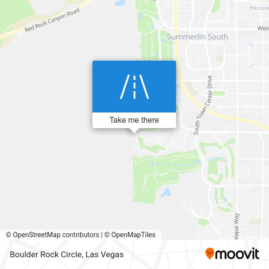Mapa de Boulder Rock Circle