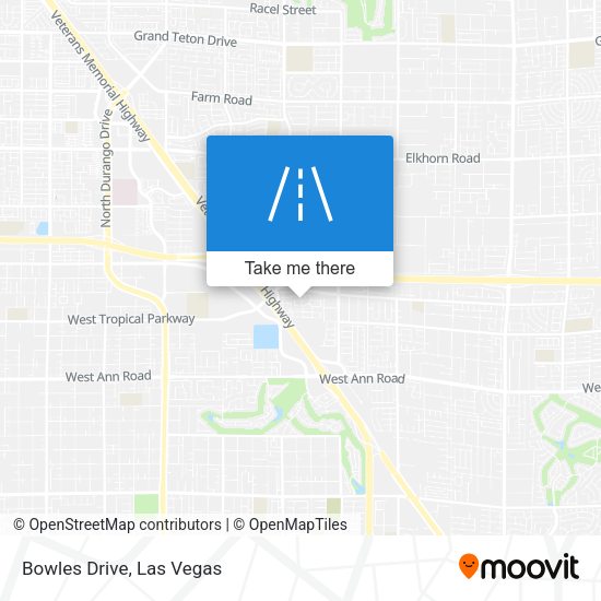 Mapa de Bowles Drive