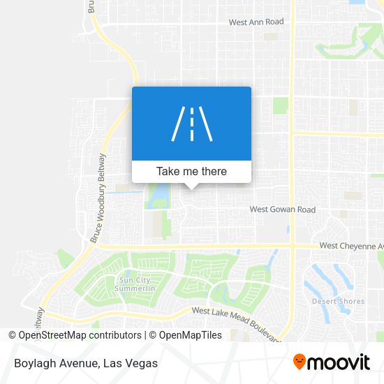 Mapa de Boylagh Avenue