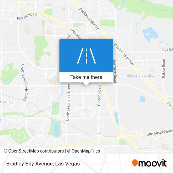 Mapa de Bradley Bay Avenue