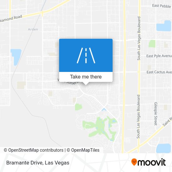 Mapa de Bramante Drive