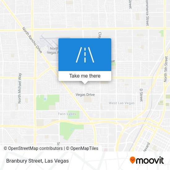 Branbury Street map