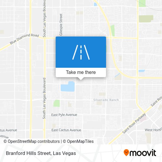 Branford Hills Street map