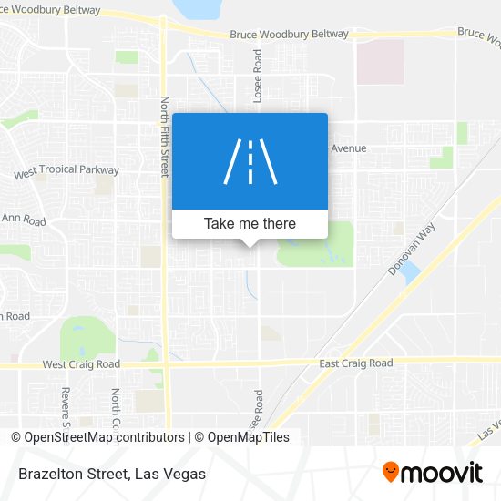 Brazelton Street map