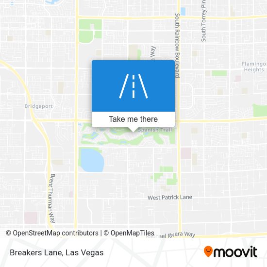Mapa de Breakers Lane