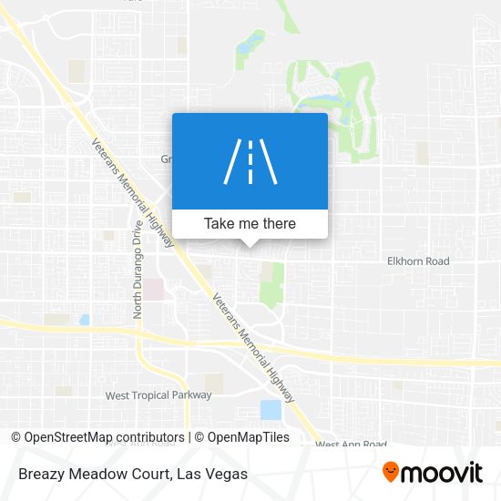 Breazy Meadow Court map