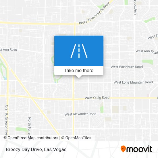 Breezy Day Drive map