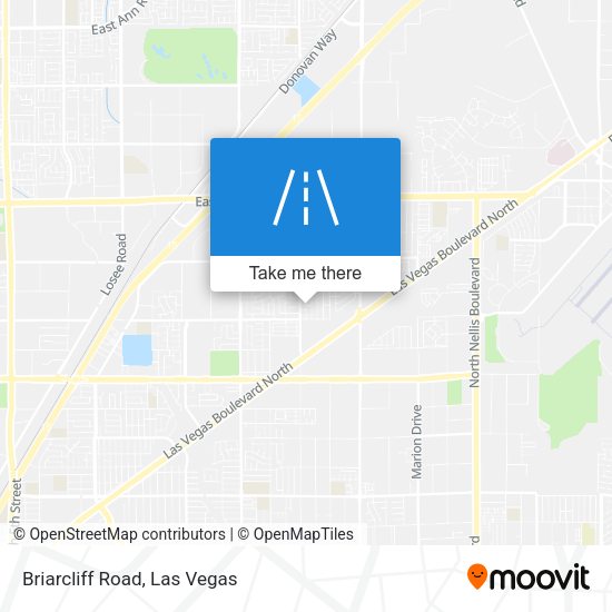 Briarcliff Road map