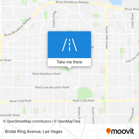 Bridal Ring Avenue map
