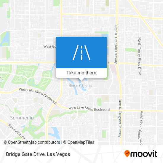 Mapa de Bridge Gate Drive