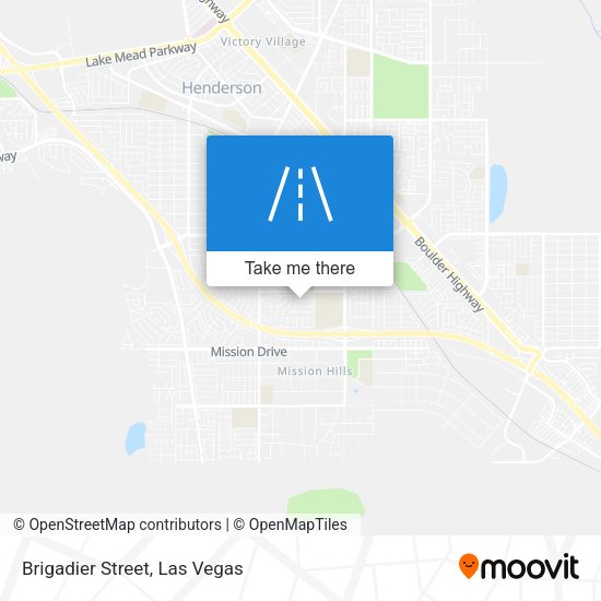 Mapa de Brigadier Street