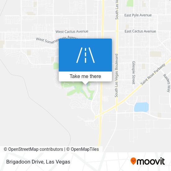 Mapa de Brigadoon Drive