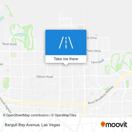 Bargull Bay Avenue map