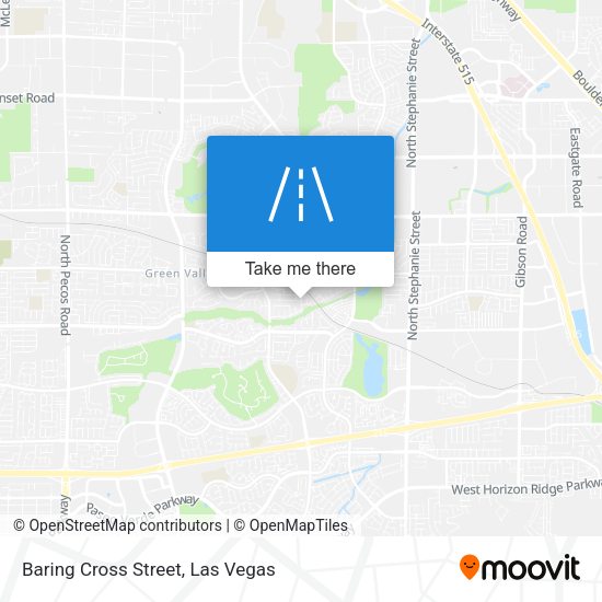 Baring Cross Street map