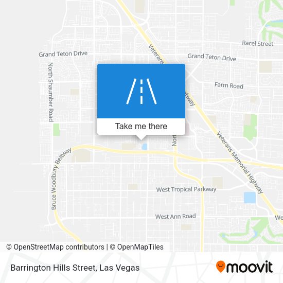 Barrington Hills Street map