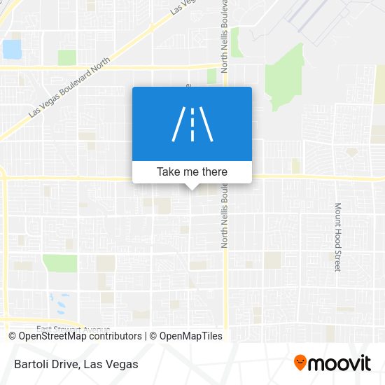 Mapa de Bartoli Drive
