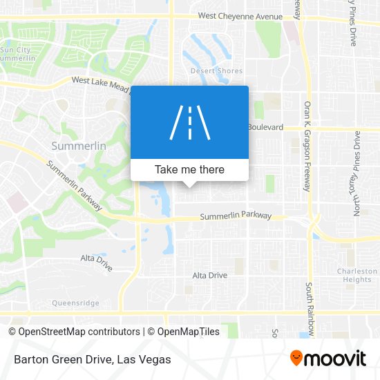 Mapa de Barton Green Drive