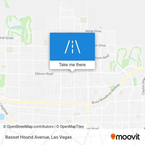 Mapa de Basset Hound Avenue
