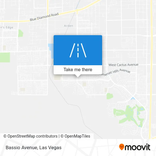 Bassio Avenue map