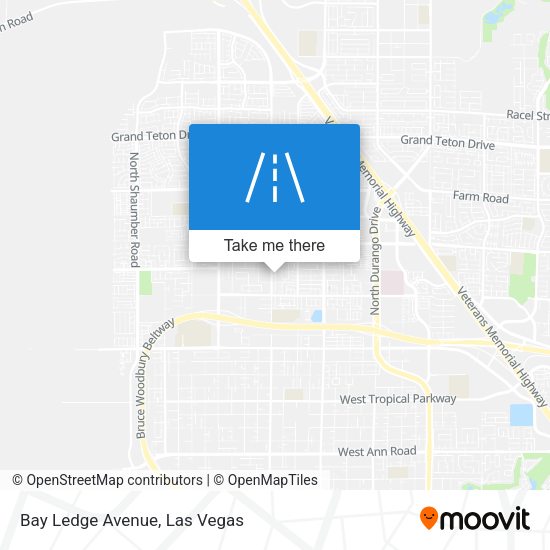 Mapa de Bay Ledge Avenue