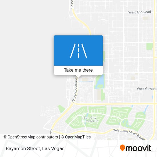 Mapa de Bayamon Street