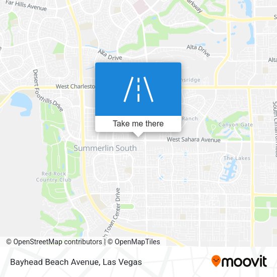 Bayhead Beach Avenue map