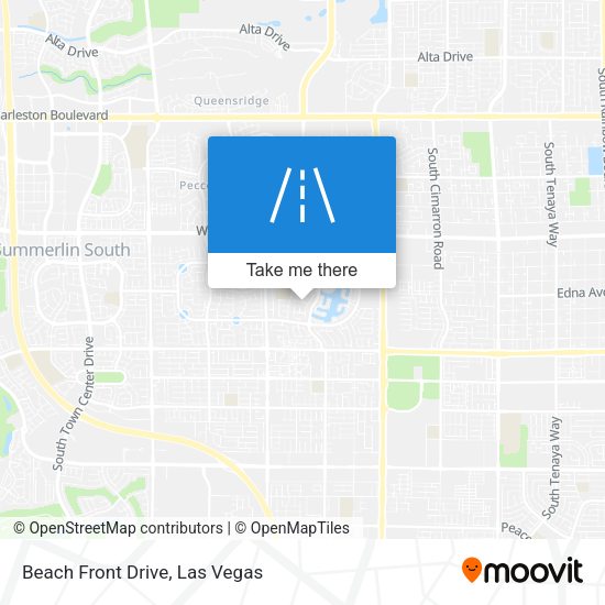 Mapa de Beach Front Drive