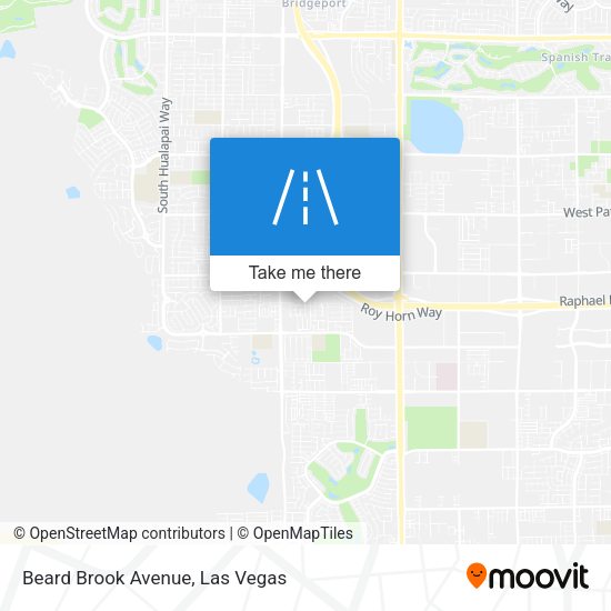 Beard Brook Avenue map