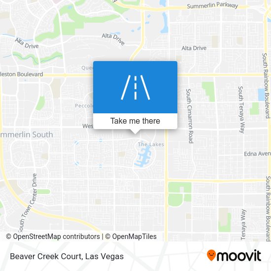 Beaver Creek Court map
