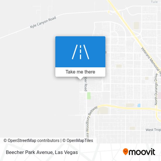 Beecher Park Avenue map