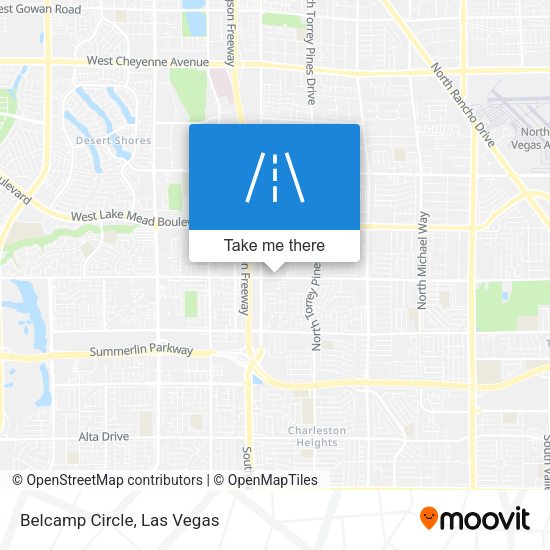 Mapa de Belcamp Circle