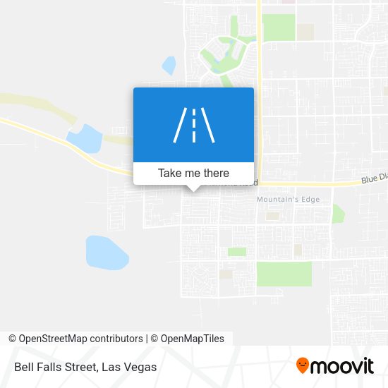 Bell Falls Street map