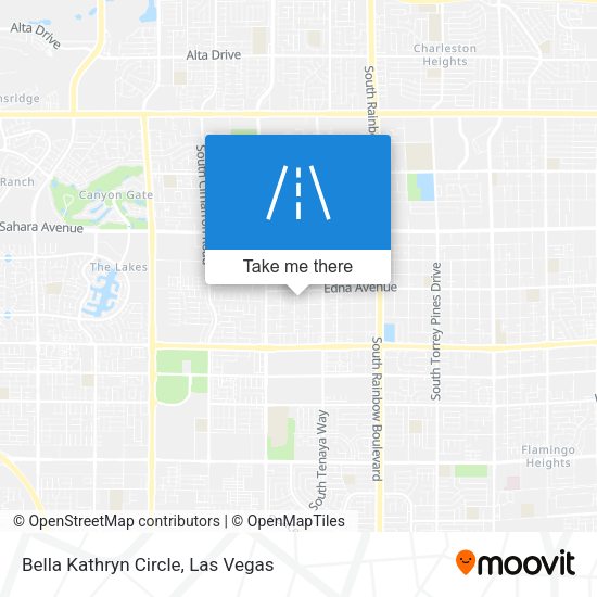 Mapa de Bella Kathryn Circle