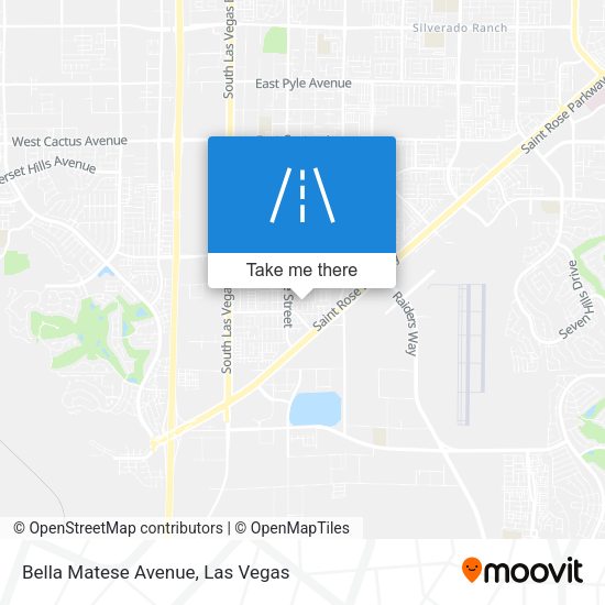 Bella Matese Avenue map