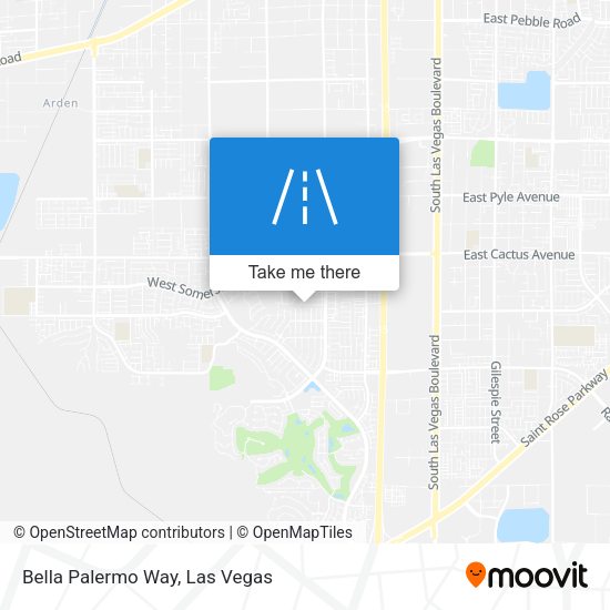 Mapa de Bella Palermo Way