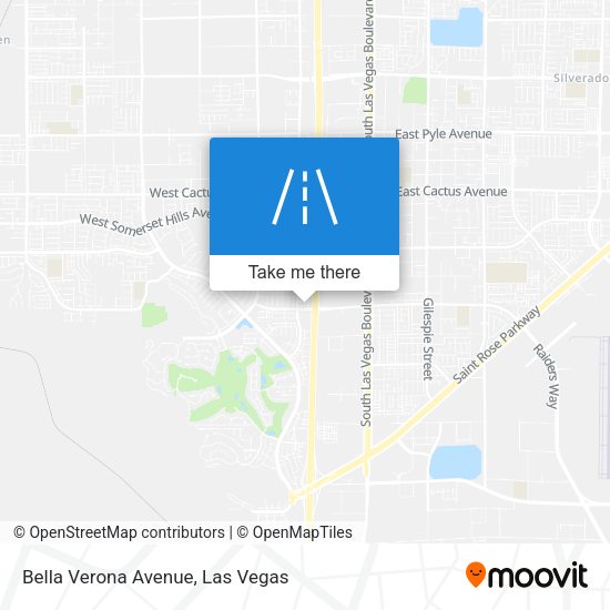 Bella Verona Avenue map