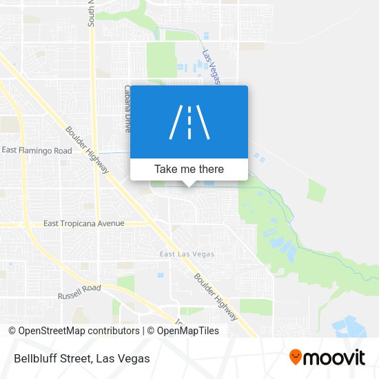 Bellbluff Street map