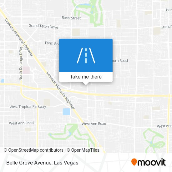 Mapa de Belle Grove Avenue
