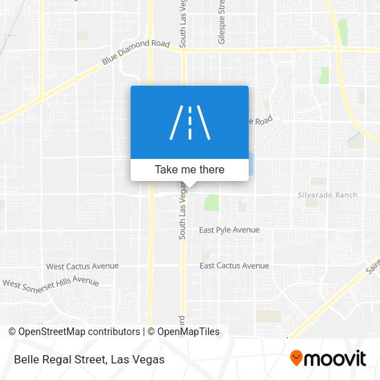 Belle Regal Street map