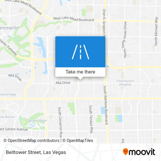 Belltower Street map