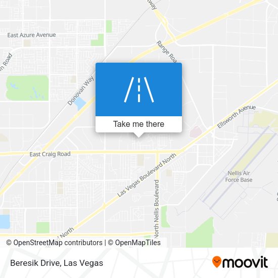Mapa de Beresik Drive