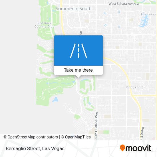Bersaglio Street map