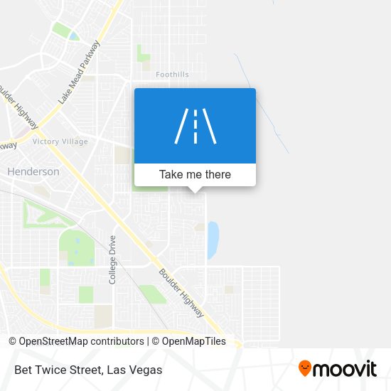 Bet Twice Street map