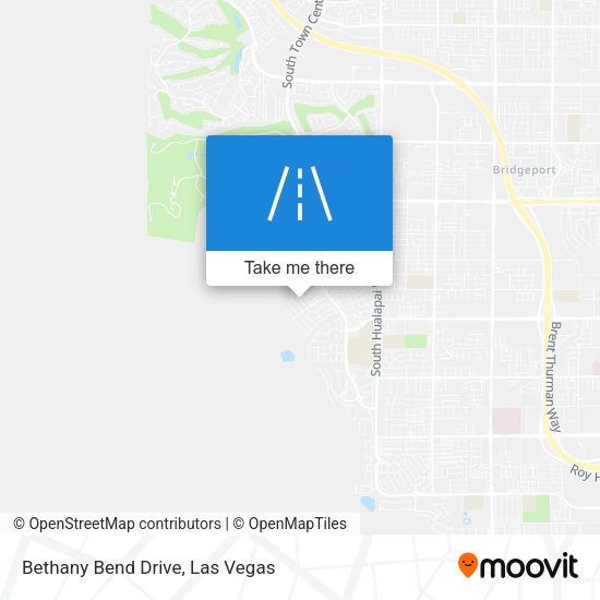 Bethany Bend Drive map